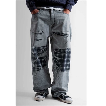 Wasted Paris Trompe L'oeil Grant Pant Faded Grey
